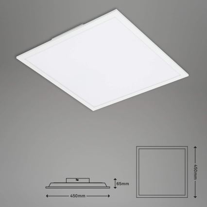 Briloner 7087-016 - LED RGBW Dimmable light SMART LED/24W/230V 3000-6500K Wi-Fi Tuya + remote control