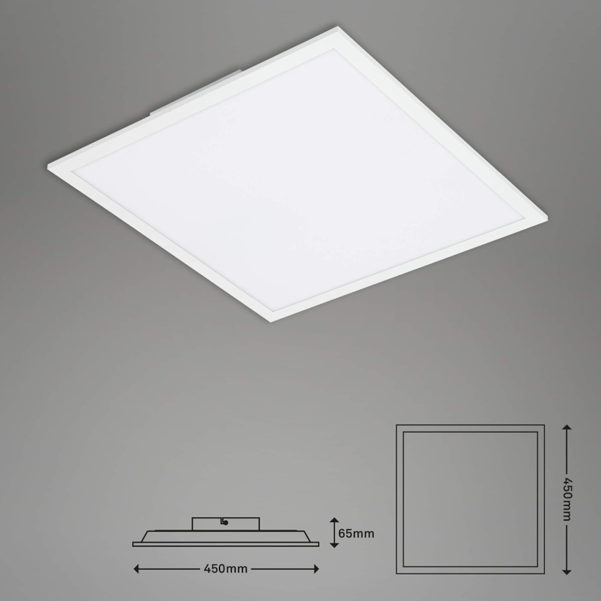 Briloner 7087-016 - LED RGBW Dimmable light SMART LED/24W/230V 3000-6500K Wi-Fi Tuya + remote control