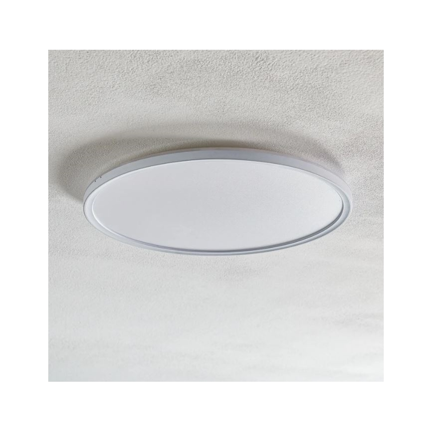 Briloner 7094-416 - LED RGBW Dimmable ceiling light SLIM LED/22W/230V + remote control
