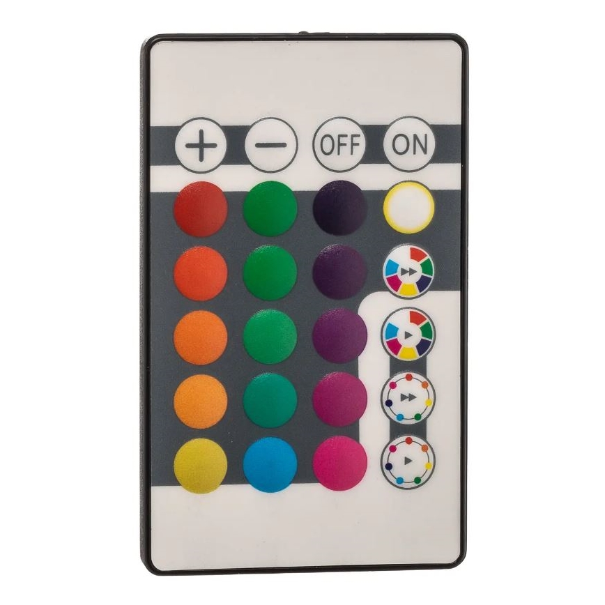 Briloner 7094-416 - LED RGBW Dimmable ceiling light SLIM LED/22W/230V + remote control