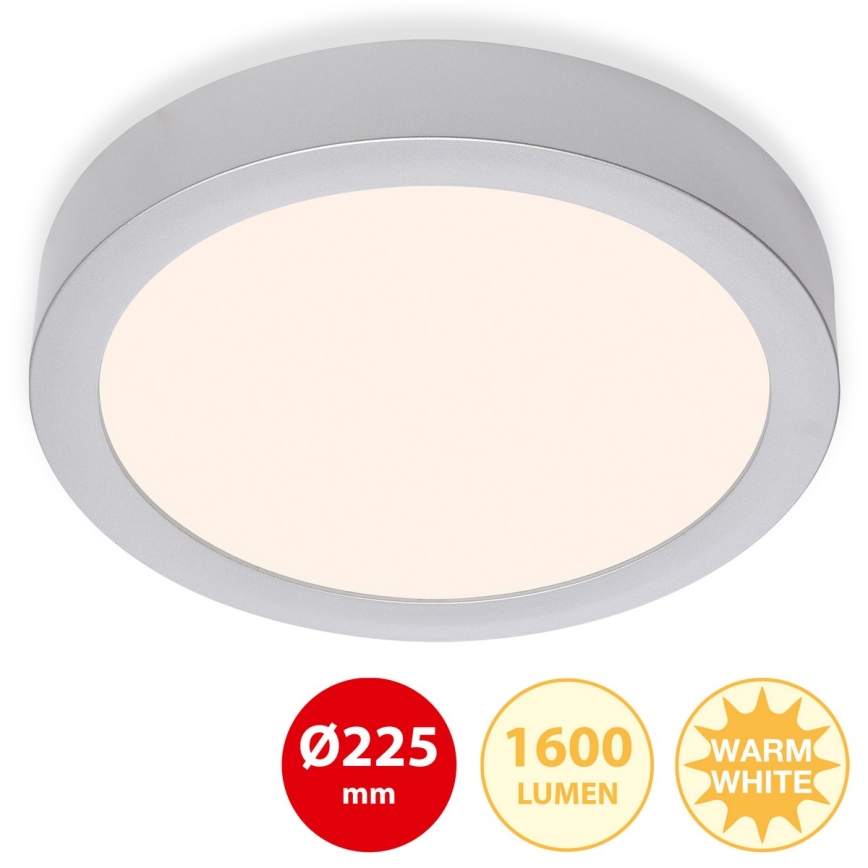 Briloner 7117-014 - LED Ceiling light FIRE LED/16,5W/230V 3000K