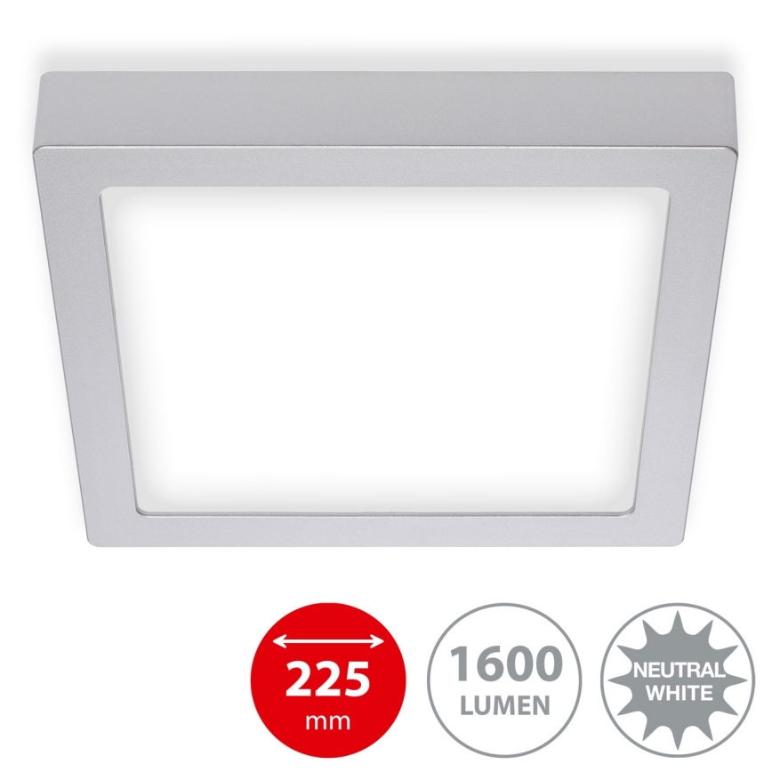 Briloner 7118-414 - LED Ceiling light FIRE LED/16,5W/230V 4000K