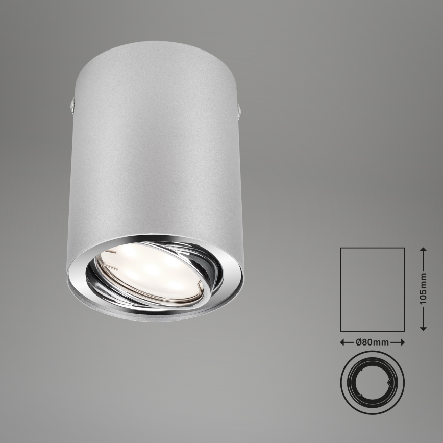 Briloner 7119-014 - LED Spotlight TUBE 1xGU10/5W/230V round
