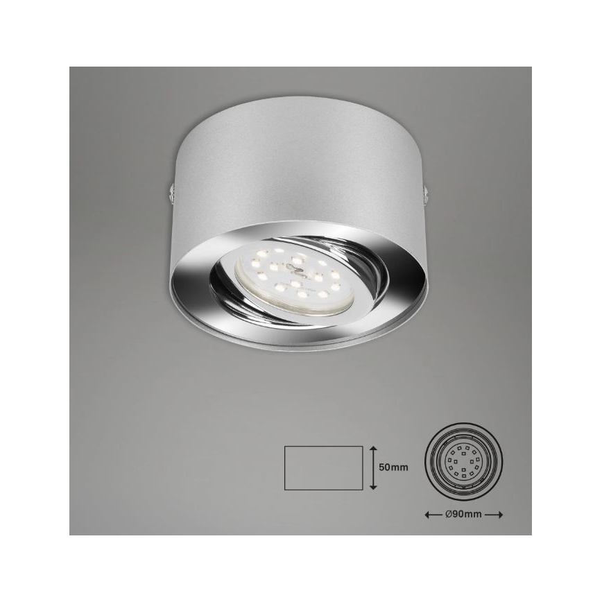 Briloner 7121-014 - LED Spotlight TUBE 1xLED/5W/230V round