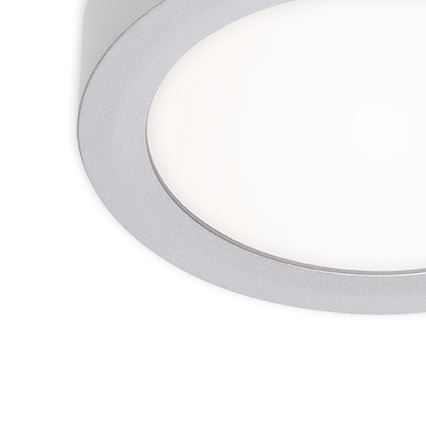 Briloner 7122-014 - FIRE LED Ceiling Light LED/11W/230V 3000K dia. 17 cm Silver