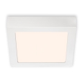 Briloner 7123-016 - FIRE LED Ceiling Light, 12W, 230V, 3000K, 17x17 cm, White