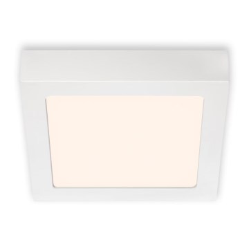 Briloner 7123-016 - FIRE LED Ceiling Light, 12W, 230V, 3000K, 17x17 cm, White