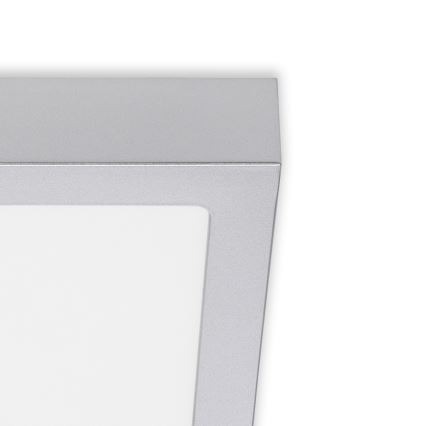 Briloner 7123-414 - LED Ceiling light FIRE LED/12W/230V silver