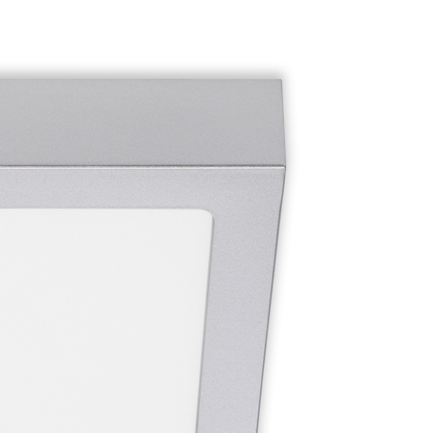 Briloner 7123-414 - LED Ceiling light FIRE LED/12W/230V silver