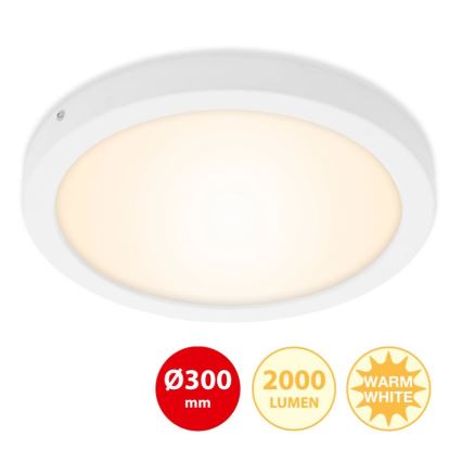 Briloner 7141-016 - LED Ceiling light FIRE LED/21W/230V
