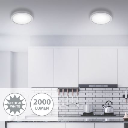 Briloner 7141-414 - LED Ceiling light FIRE LED/21W/230V 4000K