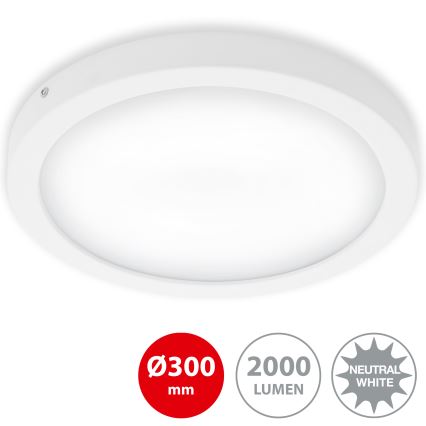 Briloner 7141-416 - LED Ceiling light FIRE LED/21W/230V
