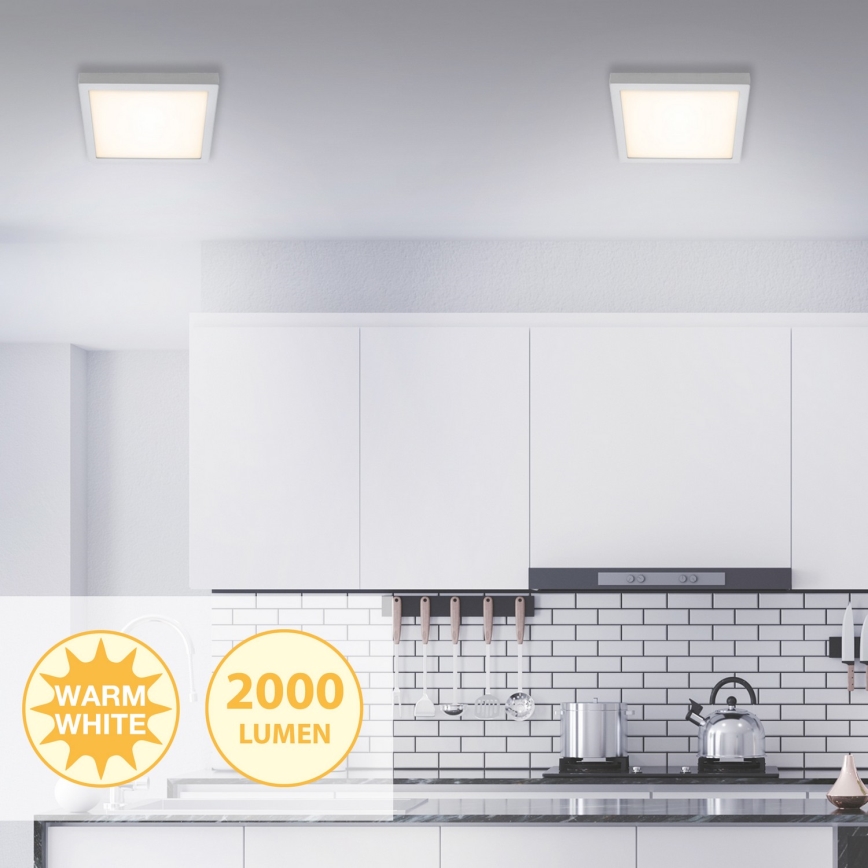 Briloner 7142-014 - LED Ceiling light FIRE LED/21W/230V 3000K