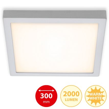 Briloner 7142-014 - LED Ceiling light FIRE LED/21W/230V 3000K