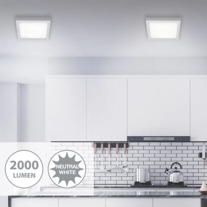Briloner 7142-414 - LED Ceiling light FIRE LED/21W/230V 4000K