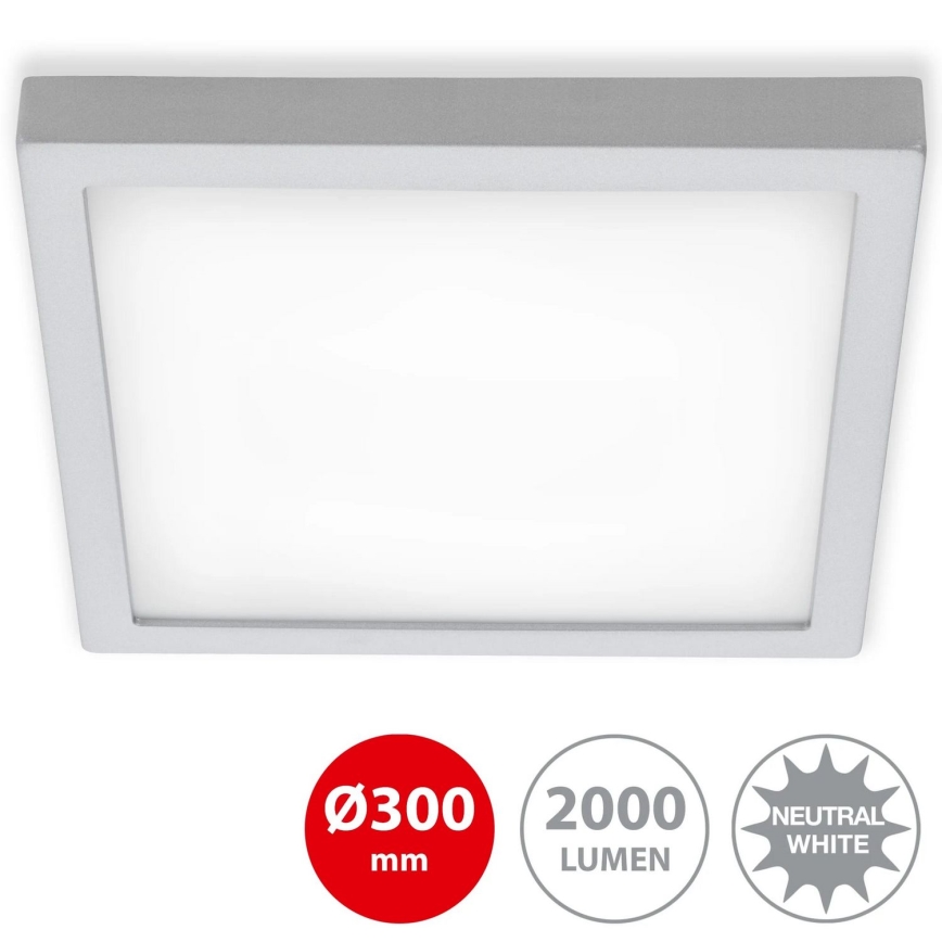 Briloner 7142-414 - LED Ceiling light FIRE LED/21W/230V 4000K