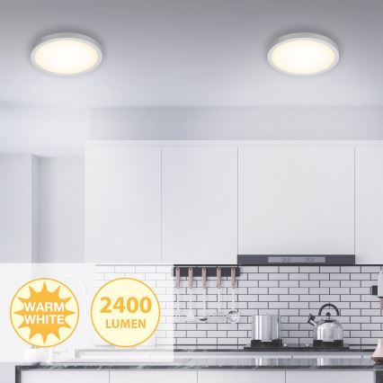 Briloner 7143-014 - LED Ceiling light FIRE LED/24,5W/230V 3000K