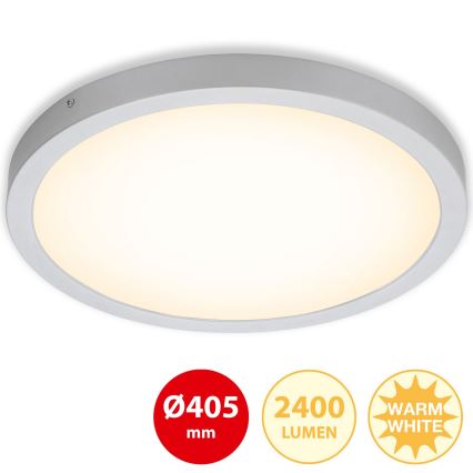 Briloner 7143-014 - LED Ceiling light FIRE LED/24,5W/230V 3000K
