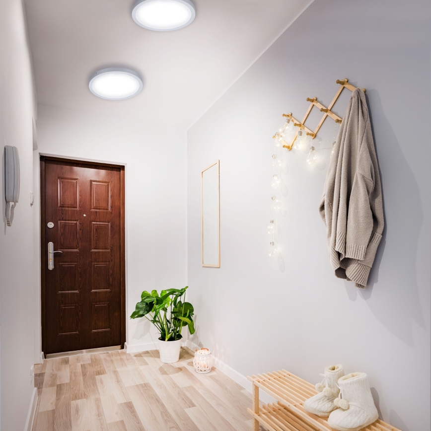 Briloner 7143-414 - LED Ceiling light FIRE LED/24,5W/230V 4000K