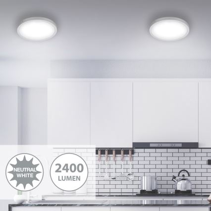 Briloner 7143-414 - LED Ceiling light FIRE LED/24,5W/230V 4000K