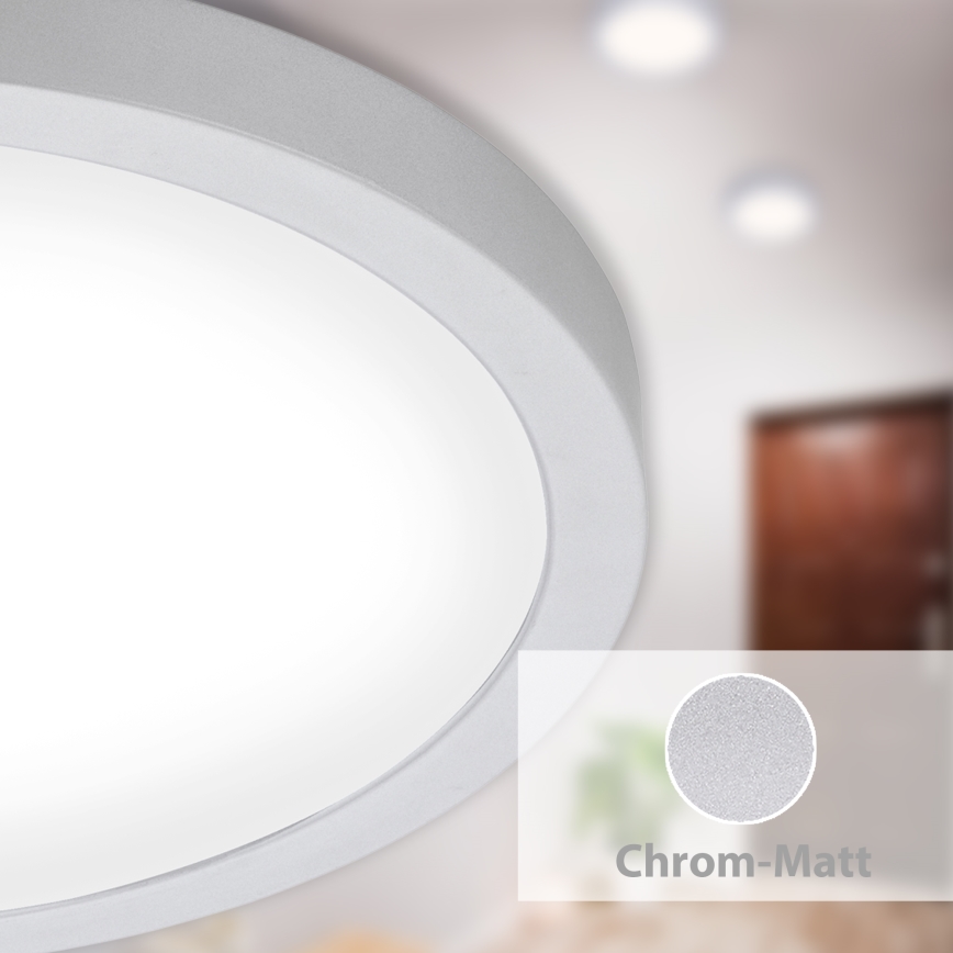 Briloner 7143-414 - LED Ceiling light FIRE LED/24,5W/230V 4000K