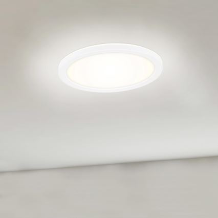 Briloner 7150-416 - LED Ceiling light SLIM LED/12W/230V d. 19 cm