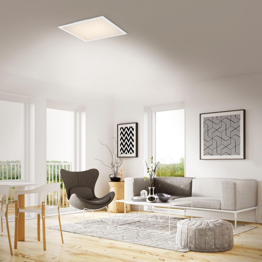 Briloner 7152-016 - LED RGB Dimmable surface-mounted panel COLOUR LED/24W/230V 3000-6500K + remote control