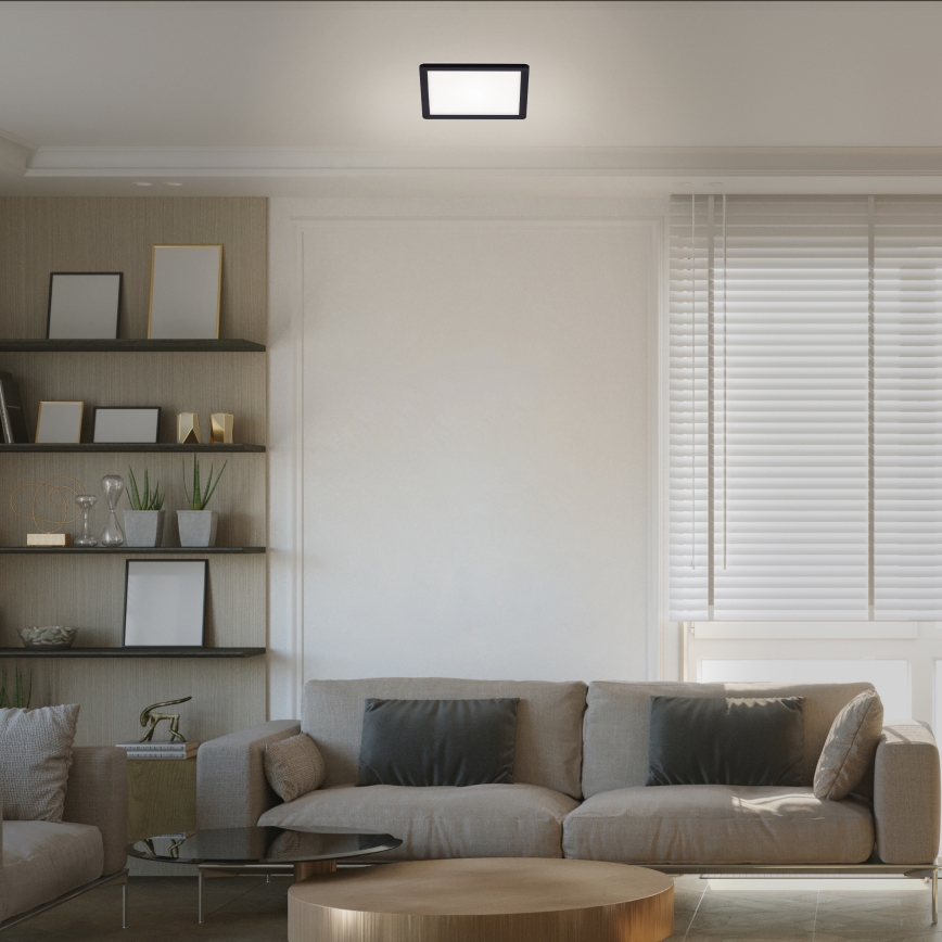 Briloner 7153-415 - LED Ceiling light SLIM LED/12W/230V 19x19 cm