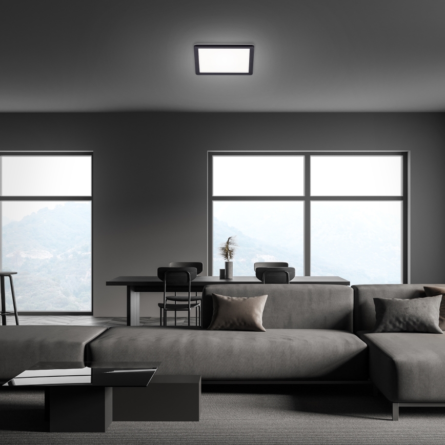 Briloner 7153-415 - LED Ceiling light SLIM LED/12W/230V 19x19 cm