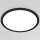 Briloner 7168-015 - LED Dimmable ceiling light PIATTO LED/22W/230V 3000-6500K d. 40 cm black + remote control