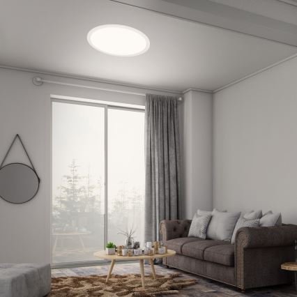 Briloner 7168-016 - LED Dimmable ceiling light PIATTO LED/24W/230V 3000-6500K + remote control