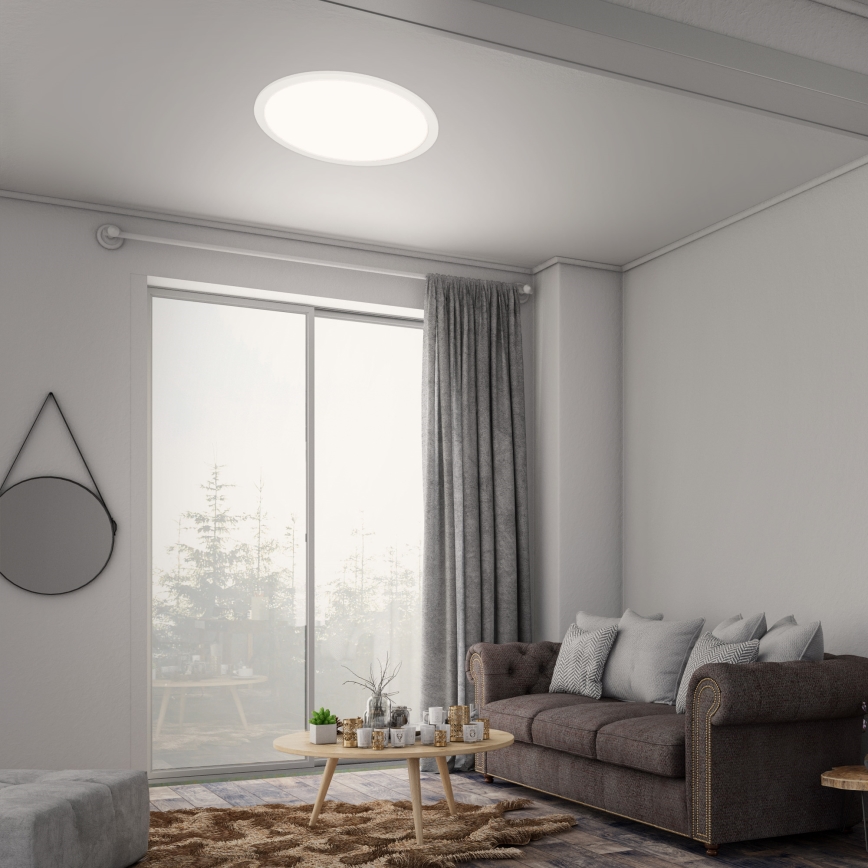 Briloner 7168-016 - LED Dimmable ceiling light PIATTO LED/24W/230V 3000-6500K + remote control
