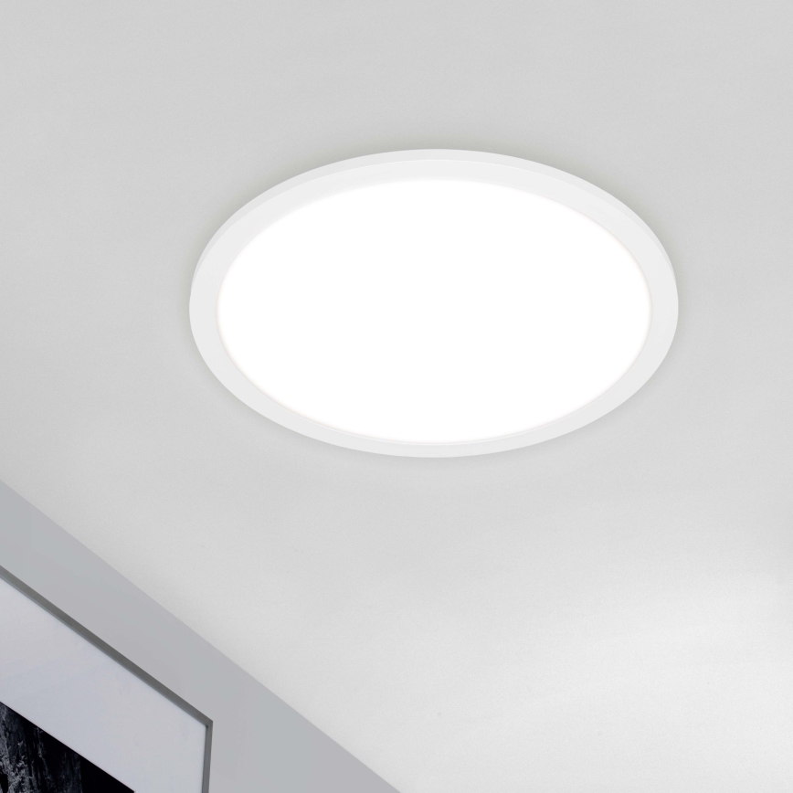 Briloner 7168-016 - LED Dimmable ceiling light PIATTO LED/24W/230V 3000-6500K + remote control