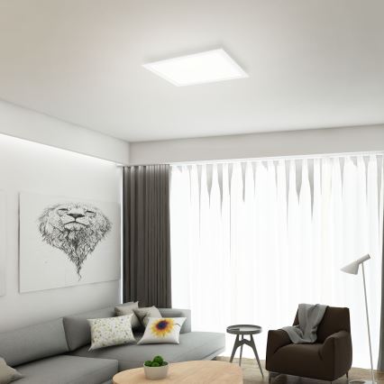 Briloner 7179-016 - LED Dimmable ceiling light PIATTO LED/24W/230V 3000-6500K + remote control