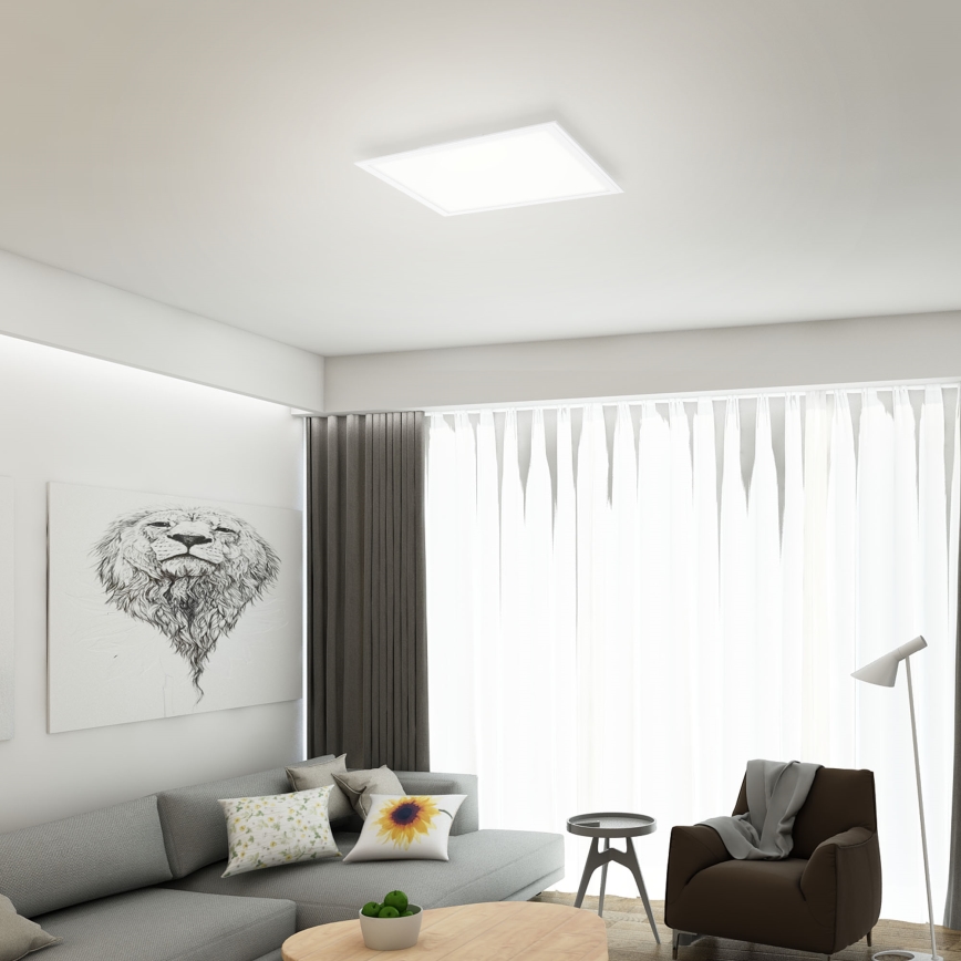 Briloner 7179-016 - LED Dimmable ceiling light PIATTO LED/24W/230V 3000-6500K + remote control