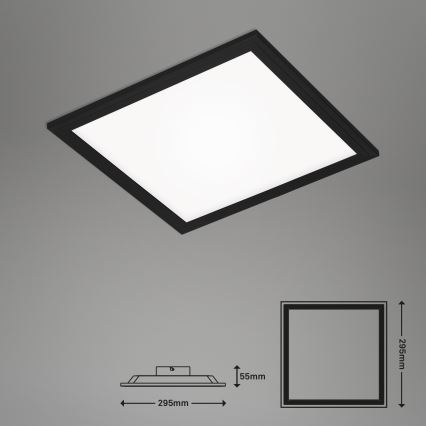 Briloner 7191-015 - LED Ceiling light SIMPLE LED/12W/230V