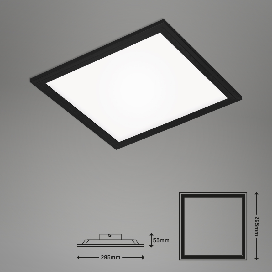 Briloner 7191-015 - LED Ceiling light SIMPLE LED/12W/230V