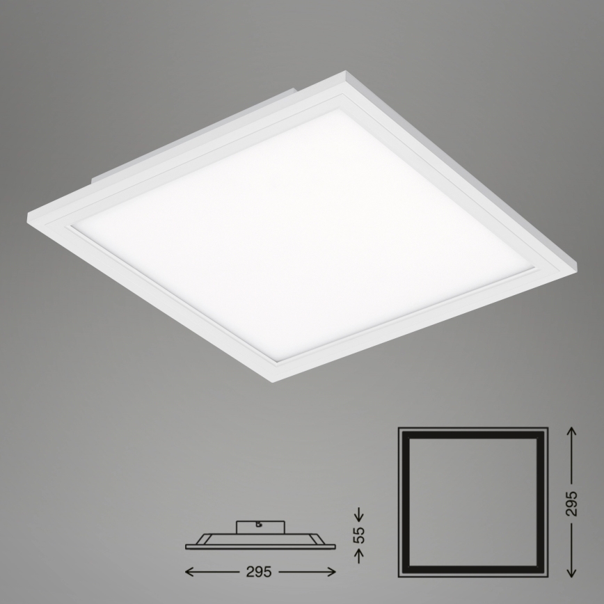 Briloner 7191-016 - LED Ceiling light SIMPLE LED/12W/230V