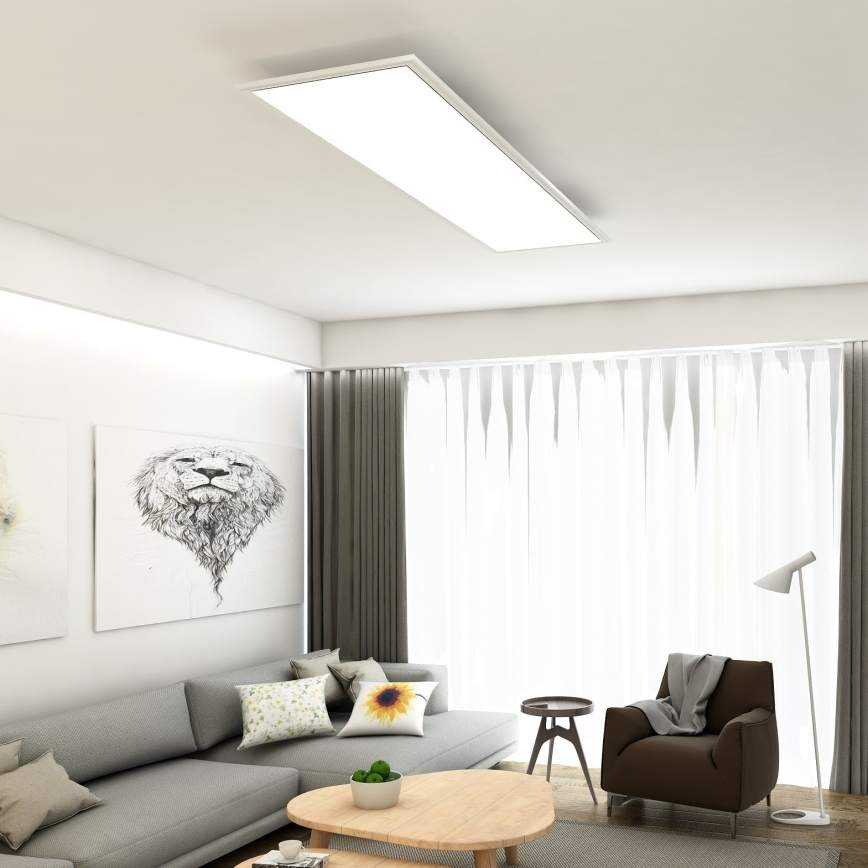 Briloner 7193-016 - Surface-mounted LED Panel, 38W/230V/4000K