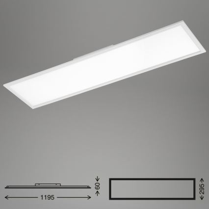 Briloner 7193-016 - Surface-mounted LED Panel, 38W/230V/4000K