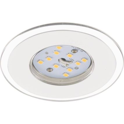 Briloner 7197-036-SET 3x LED Dimmable bathroom recessed light LED/4,5W/230V IP44