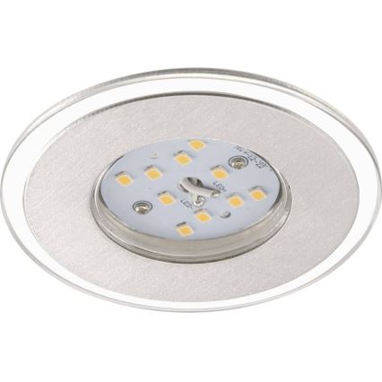 Briloner 7197-039-SET 3x LED Dimmable bathroom recessed light LED/4,5W/230V IP44