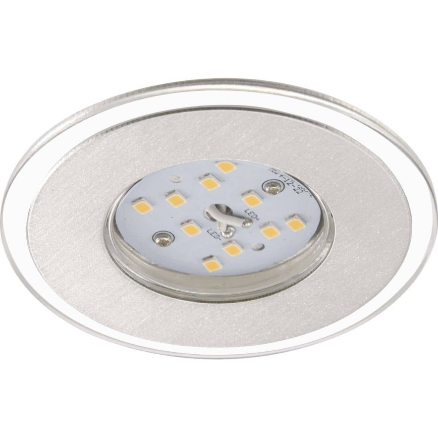 Briloner 7197-039-SET 3x LED Dimmable bathroom recessed light LED/4,5W/230V IP44