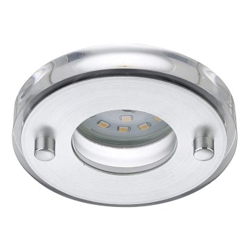 Briloner 7214-019 - LED Bathroom recessed light ATTACH LED/5W/230V IP44 3000K round