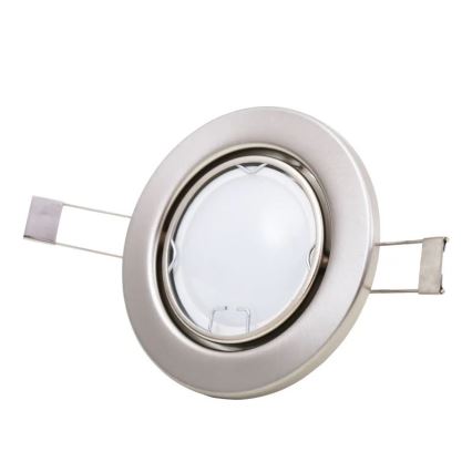 Briloner 7221-032 - SET 3x LED Bathroom recessed light 1xGU10/3W/230V IP23 matte chrome