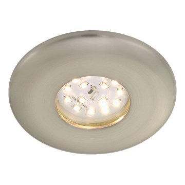 Briloner 7227-012 - LED Bathroom recessed light LED/5W/230V IP65 matte chrome