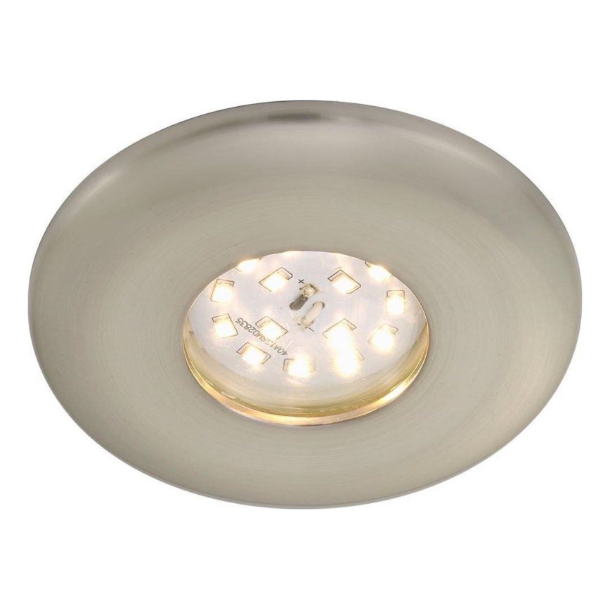 Briloner 7227-012 - LED Bathroom recessed light LED/5W/230V IP65 matte chrome