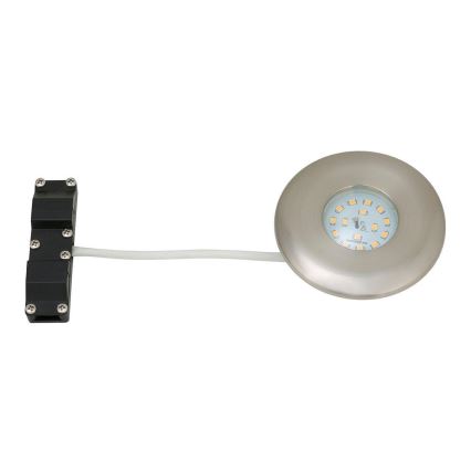 Briloner 7227-012 - LED Bathroom recessed light LED/5W/230V IP65 matte chrome