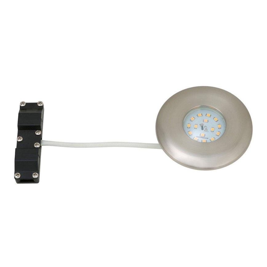 Briloner 7227-012 - LED Bathroom recessed light LED/5W/230V IP65 matte chrome