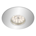 Briloner 7227-018 - LED recessed bathroom ceiling light LED/5W/230V IP65 matte chrome